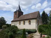 Steinitz, evangelische Kirche, erbaut von 1714 bis 1715 (06.07.2025)