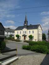 Rathaus zu Neundorf/Th�ringen, Saale-Orla-Kreis, Neundorf 15.07.2008