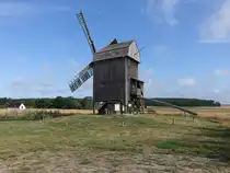 Ketz�r, historische Bockwindm�hle, erbaut 1859 (08.07.2025)