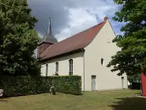Kle�en, evangelische Kirche, erbaut 1932 durch Curt Steinberg (08.07.2025)