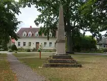 Nennhausen, Sowjetisches Ehrenmal am Fouque Platz (08.07.2025)