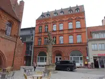 Stendal, Rolandstatue am Markt, errichtet 1525 (09.07.2025)