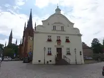 Werder / Havel, altes Rathaus am Markt, erbaut 1879 (10.07.2025)