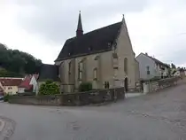 Abtweiler, evangelische Kirche, sp�tgotischer Saalbau aus dem 15. Jahrhundert (26.07.2025)