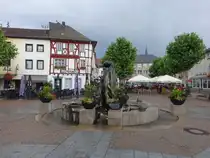 Bad Sobernheim, Marktbrunnen am Marktplatz (26.07.2025)