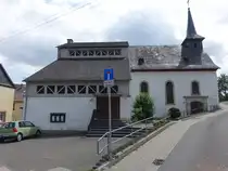 Kirnsulzbach, Pfarrkirche St. Josef, erbaut von 1770 bis 1772 durch Johann Thomas Petri, erweitert von 1958 bis 1959 (26.07.2025)