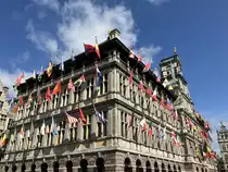 Blick auf das  STADHUIS  ANTWERPEN  im August 2025
