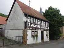 Unkenbach, barockes Wohnhaus in der Hauptstra�e, erbaut im 17. Jahrhundert (26.07.2025)