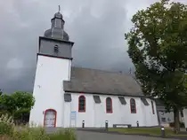 Kappel, evangelische Kirche, Saalkirche erbaut 1747 (28.07.2025)