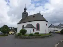 Rapperath, St. Wendelin Kirche, erbaut 1765 (29.07.2025)