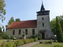 Reinsdorf, evangelische Kirche, erbaut um 1500 (09.08.2025)