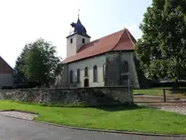 V�lpke, evangelische St. Margarethen Kirche, erbaut von 1786 bis 1788 (09.08.2025)