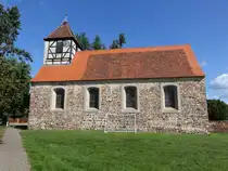 Cr�chern, evangelische St. Katharina Kirche, erbaut 1725 (10.08.2025)