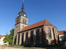 Calv�rde, evangelische St. Georg Kirche, erbaut 1729 (11.08.2025)