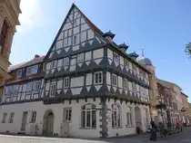 Haldensleben, K�hnesches Haus in der Hagenstra�e, erbaut 1592 (11.08.2025)