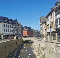 Erftbr�cke in Bad M�nstereifel am Marktplatz 04.04.2025