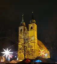 Johanniskirche in Magdeburg in vorweihnachtlicher Atmosph�re. Sie wird seit 1999 als Konzerthaus genutzt wird.

🕓 29.11.2024 | 17:30 Uhr