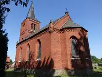 Hagenau, evangelische Kirche, erbaut im 19. Jahrhundert (13.08.2025)