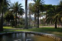 VENTIMIGLIA (Provincia di Imperia), 17.09.2008, �ffentlicher Park an der Via Vittorio Veneto