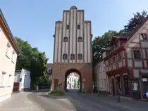 Salzwedel, Neuperver Tor, erbaut von 1460 bis 1470 (14.08.2025)