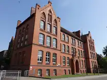 Salzwedel, Jahngymnasium in der Breite Stra�e (14.08.2025)