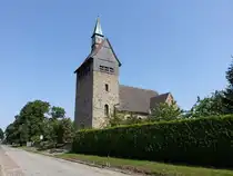 Valfitz, evangelische Kirche, Feldsteinkirche erbaut 1911 (14.08.2025)