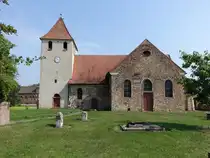 Altenhausen, evangelische St. Trinitatis Kirche, erbaut 1594 (15.08.2025)