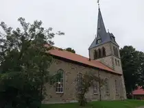 Emmerstedt, evangelische St. Petri Kirche, erbaut von 1836 bis 1837 (16.08.2025)