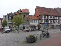 Helmstedt, H�user am Marktplatz (16.08.2025)
