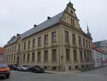Helmstedt, Geb�ude der Kreisvolkshochschule in der Amtsgasse (16.08.2025)