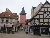 Helmstedt, Hausmannsturm in der Neum�rker Stra�e (16.08.2025)