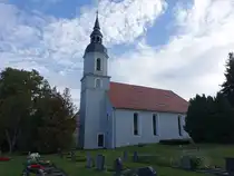 Skassa, evangelische Kirche, erbaut von 1756 bis 1758 (06.09.2025)