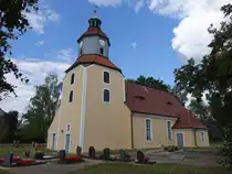 Spansberg, evangelische Kirche, erbaut im 17. Jahrhundert (06.09.2025)