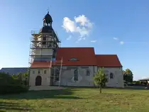 Fermerswalde, evangelische Kirche, erbaut im 14. Jahrhundert (07.09.2025)