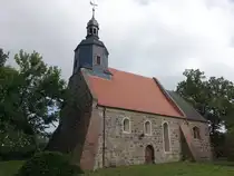 Hoheng�rsdorf, evangelische Kirche, erbaut im 13. Jahrhundert (09.09.2025)