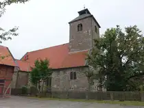 Gebhardshagen, evangelische St. Nicolai Kirche, erbaut von 1614 bis 1619 (11.09.2025)