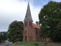 Ohlendorf, evangelische Kirche, erbaut von 1869 bis 1871 (11.09.2025)