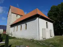 Eilum, evangelische Kirche, romanisch, erbaut im 12. Jahrhundert (12.09.2025)