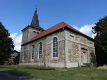 Gro� Dahlum, evangelische St. Marien Kirche, erbaut 1820 (12.09.2025)