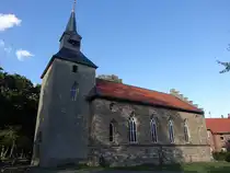 Reppner, evangelische St. Jacobi Kirche, erbaut 1847 (12.09.2025)