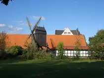 Salder, ehemalige Osterlinder Bockwindm�hle, erbaut 1814, seit 1984 am jetzigem Standort (12.09.2025)