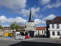 Sch�ppenstedt, evangelische St. Stephanus Kirche, erbaut im 12. Jahrhundert (12.09.2025)