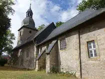 Burgdorf, evangelische St. Lambertus Kirche, erbaut im 12. Jahrhundert (13.09.2025)