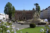 G�RLITZ (Landkreis G�rlitz), 27.09.2023, Blick auf das fr�here Postamt, in dem heute eine Postbank-Filiale untergebracht ist