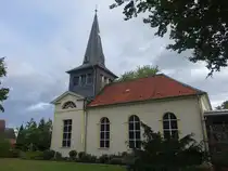 Lamme, evangelische St. Marien Kirche, erbaut bis 1823 durch den Baumeister Carl Liebau (13.09.2025)
