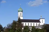 STOCKACH (Landkreis Konstanz), 15.09.2024, Blick auf die katholische Kirche St. Oswald