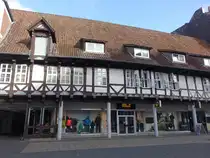 Braunschweig, Stiftsherrenh�user in der Stra�e Kleine Burg, erbaut um 1500 (14.09.2025)