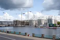 SZCZECIN, 09.07.2025, neue Wohnungen, direkt an der Westoder und gegen�ber vom Hauptbahnhof