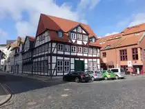 Braunschweig, Fachwerkh�user in der Schlo�stra�e (14.09.2025)