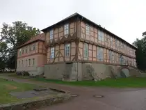 Fallersleben, Schloss, erbaut im 16. Jahrhundert von Herzog Franz von Braunschweig und L�neburg (16.09.2025)